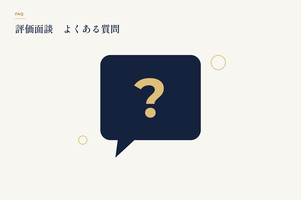 はてなマークの吹き出しで表したよくある質問の見出し画像